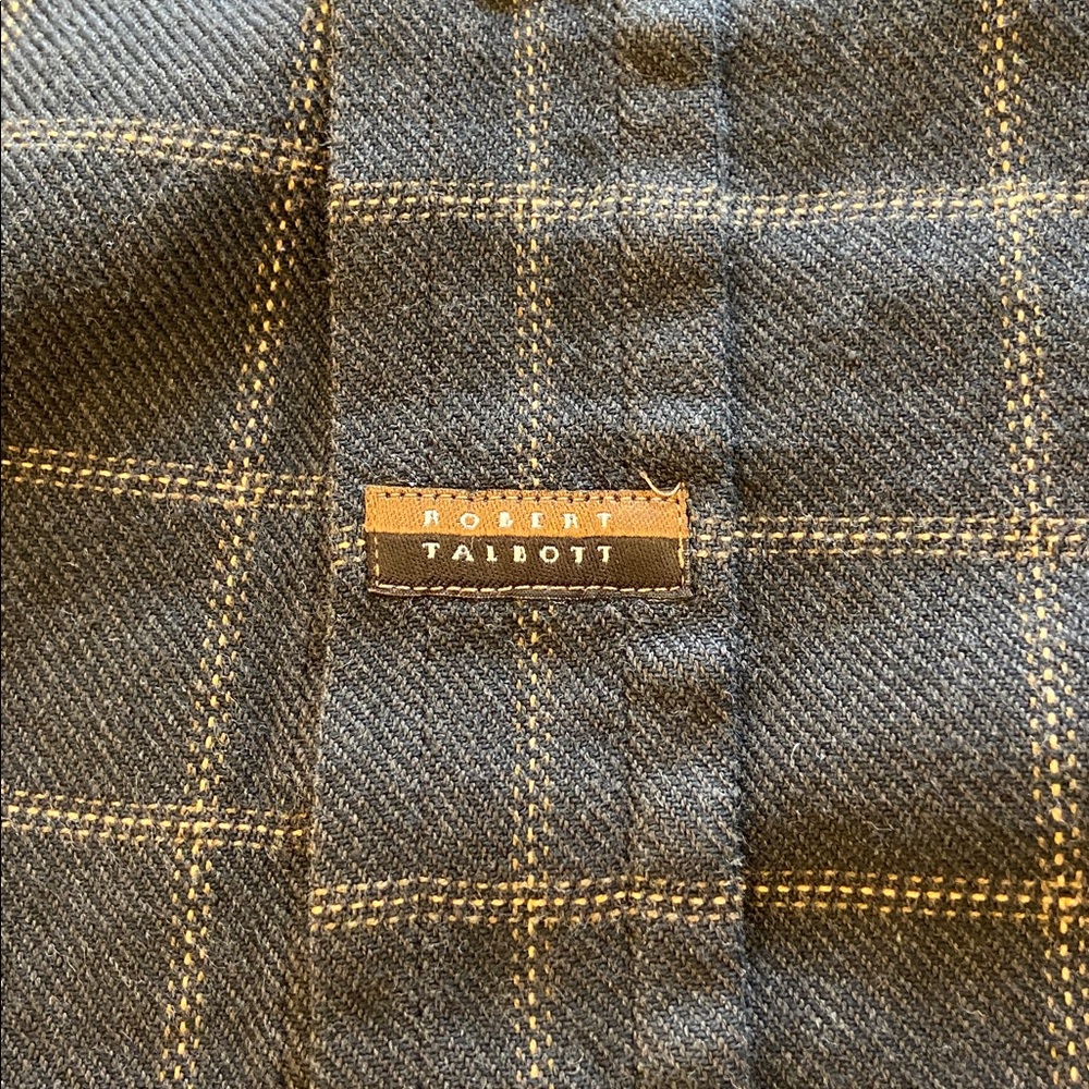 Robert Talbott Button-Down. Men's Large. - image 3